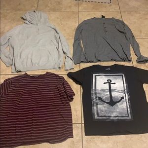 Lot of 4 men’s shirts in large